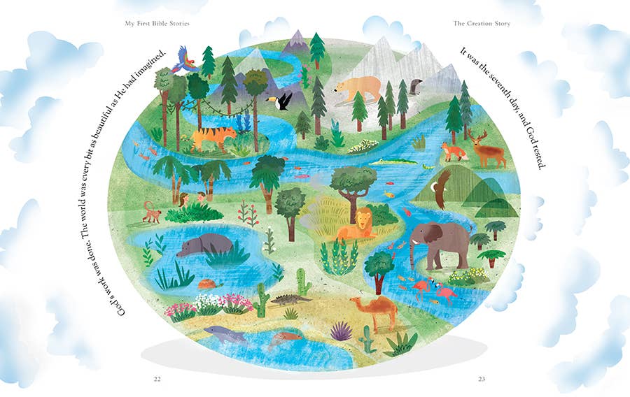 Cottage Door Press - Wholesale Religion - My First Bible Stories Padded Treasury Keepsake Book1