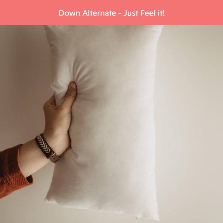 14x40 or 40x14 | Indoor Outdoor Down Alternative Hypoallergenic Polyester Pillow Insert | Quality Insert | Throw Pillow Insert | Pillow Form for wholesale by UniikPillows