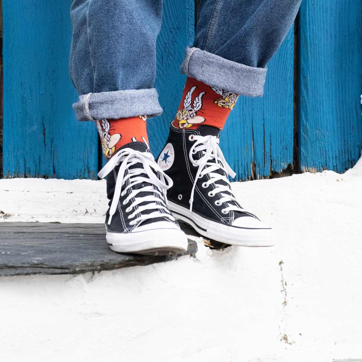 Asterix Calzini Asterix rossi in vendita all'ingrosso su Faire7