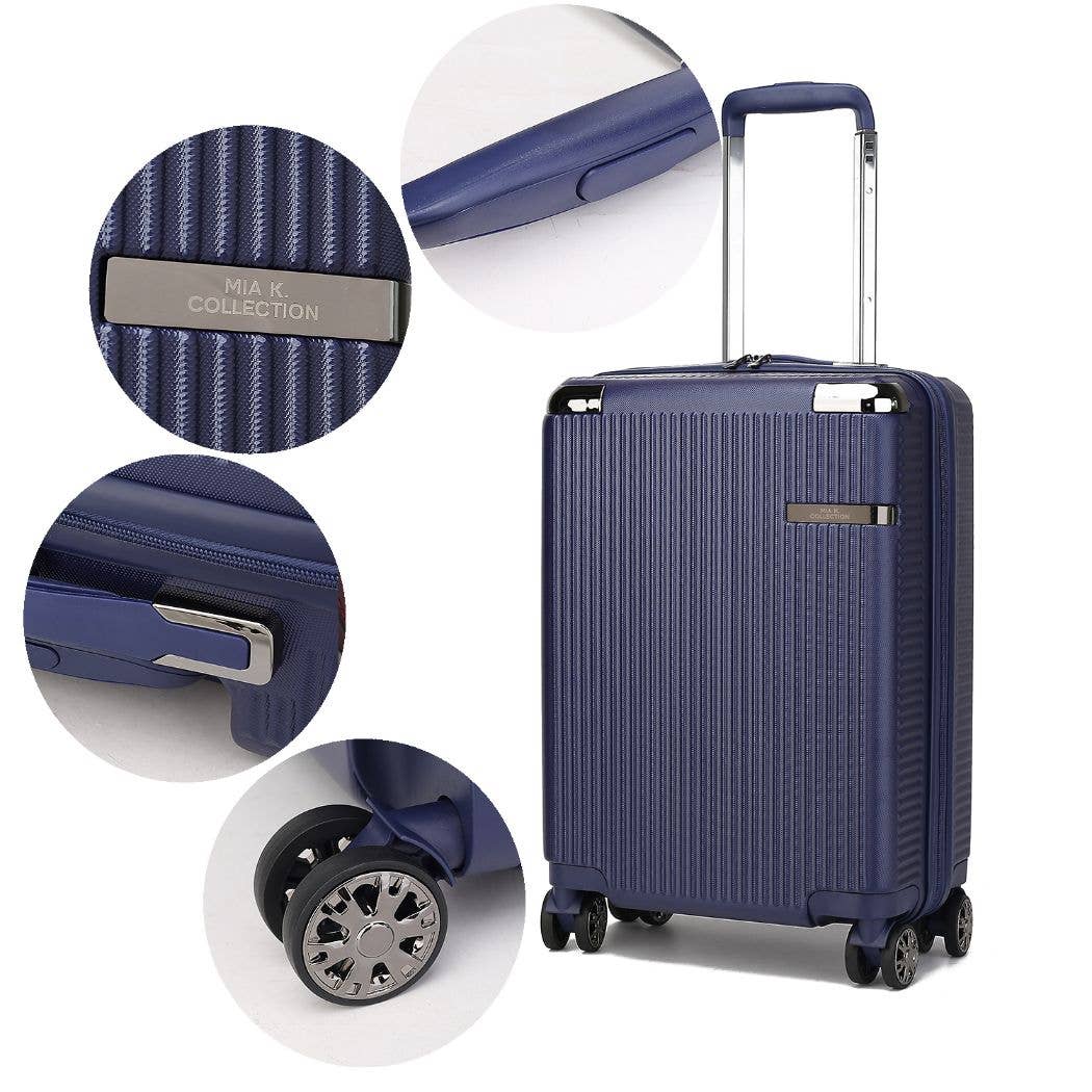 MKF Collection - Wholesale Luggage - MKF Collection Tulum 4-piece luggage set by Mia K10