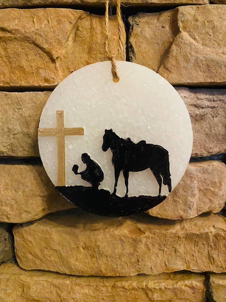 Cowboy Kneeling Car Freshies for wholesale by Sassy Fras Couture