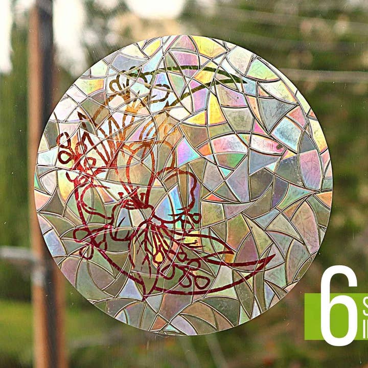 6pcs Moon Suncatcher Window Cling Sticker - Decor for wholesale by LilAryenne | Jewelry & Suncatchers