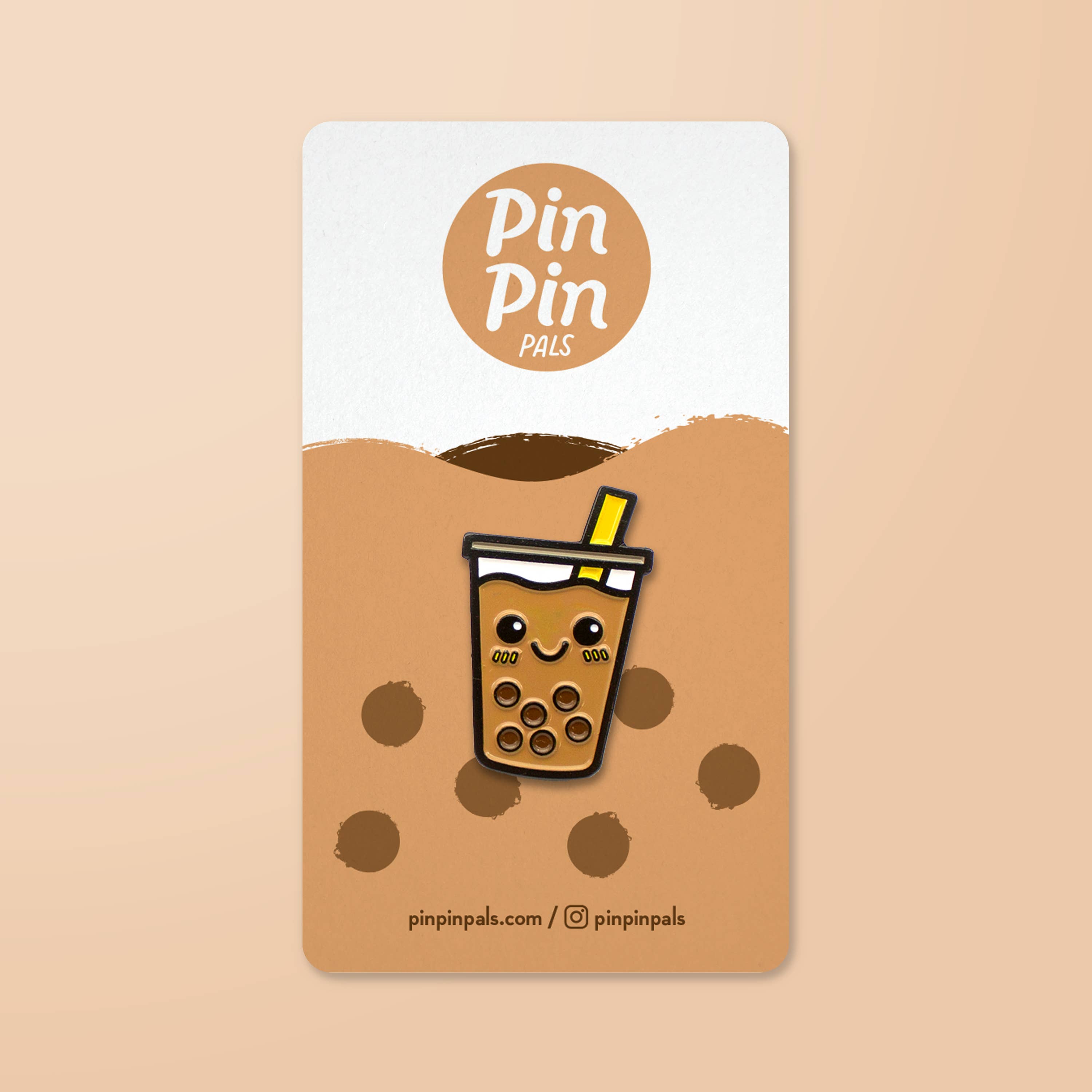 Pals & Co. – Alfinete/botão de lapela por atacado – Pino de esmalte Boba Best-Tea7