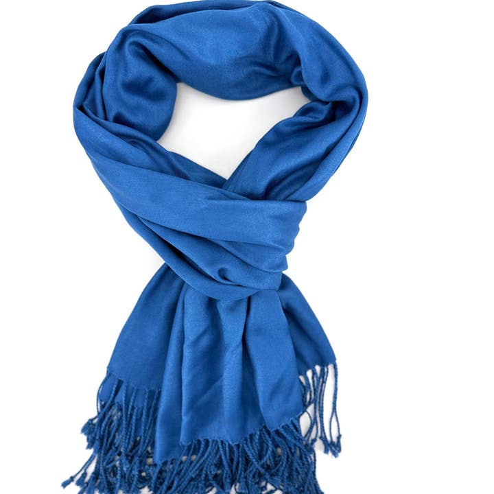 Maison Unik Accessoires - Wholesale Scarf - Women's - Solid satin stole – 100% viscose – 70x180 cm -women7
