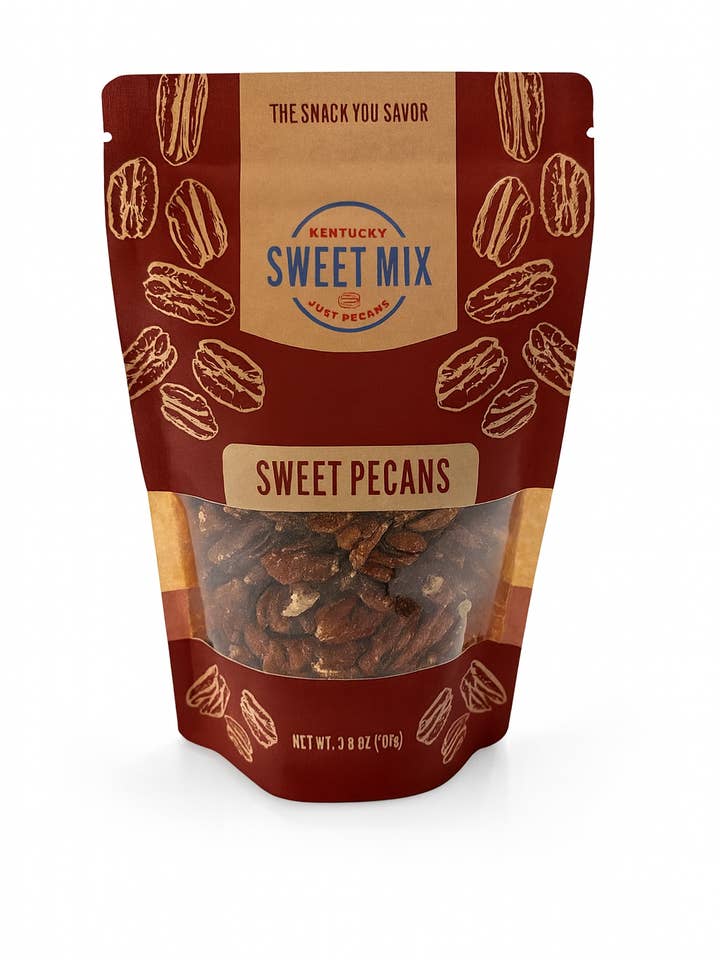 Kentucky Sweet Mix Just Pecans for wholesale by Kentucky Hot Mix