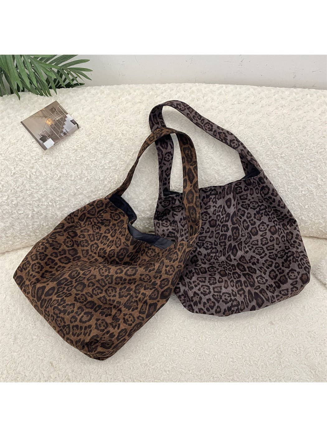Funkyrel® Atzbranding Limited - Wholesale Shoulder Bag - Women's - Cosbai - Leopard Print Tote Shoulder Bag4