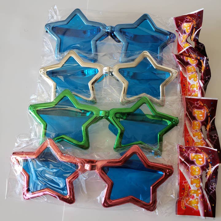 Jumbo Star Goggles for Parties Use Halloween for wholesale by Holiday Farm