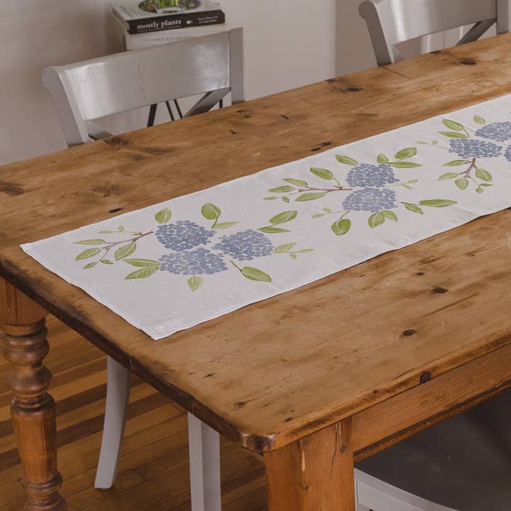 Chemin de table - Hortensia pour la vente par PRETTY FLOURS