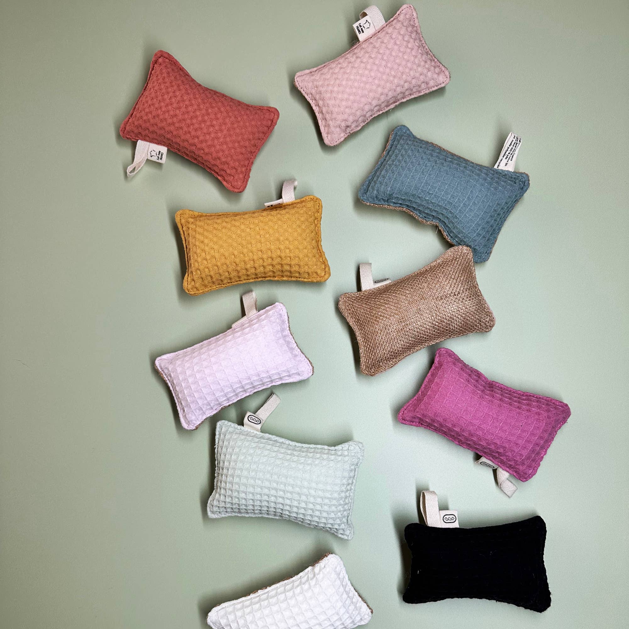 CHAMARREL - Wholesale Cleaning Sponge - Soft washable cotton sponge | 9 colors3