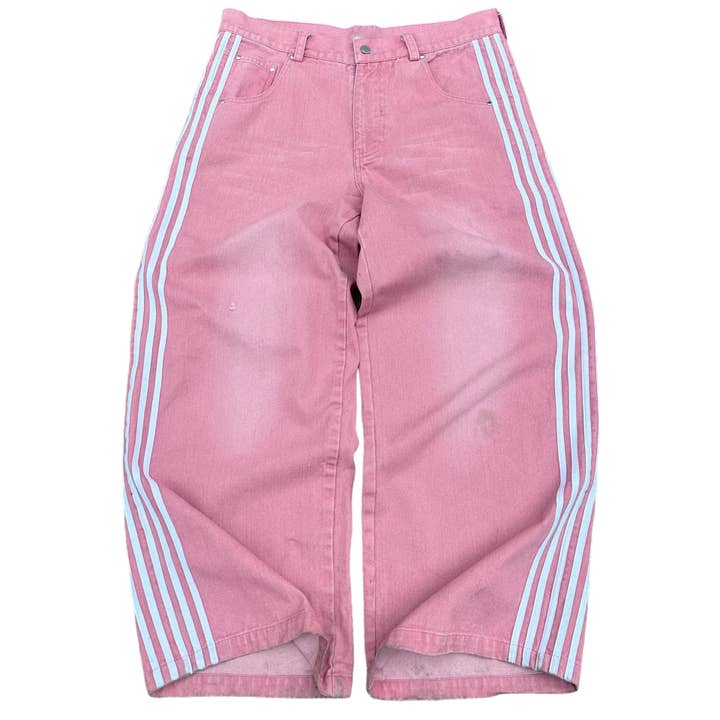 Tourtiwi - Wholesale Pants - Unisex - Loose side drawstring wide leg long pants for men and women1