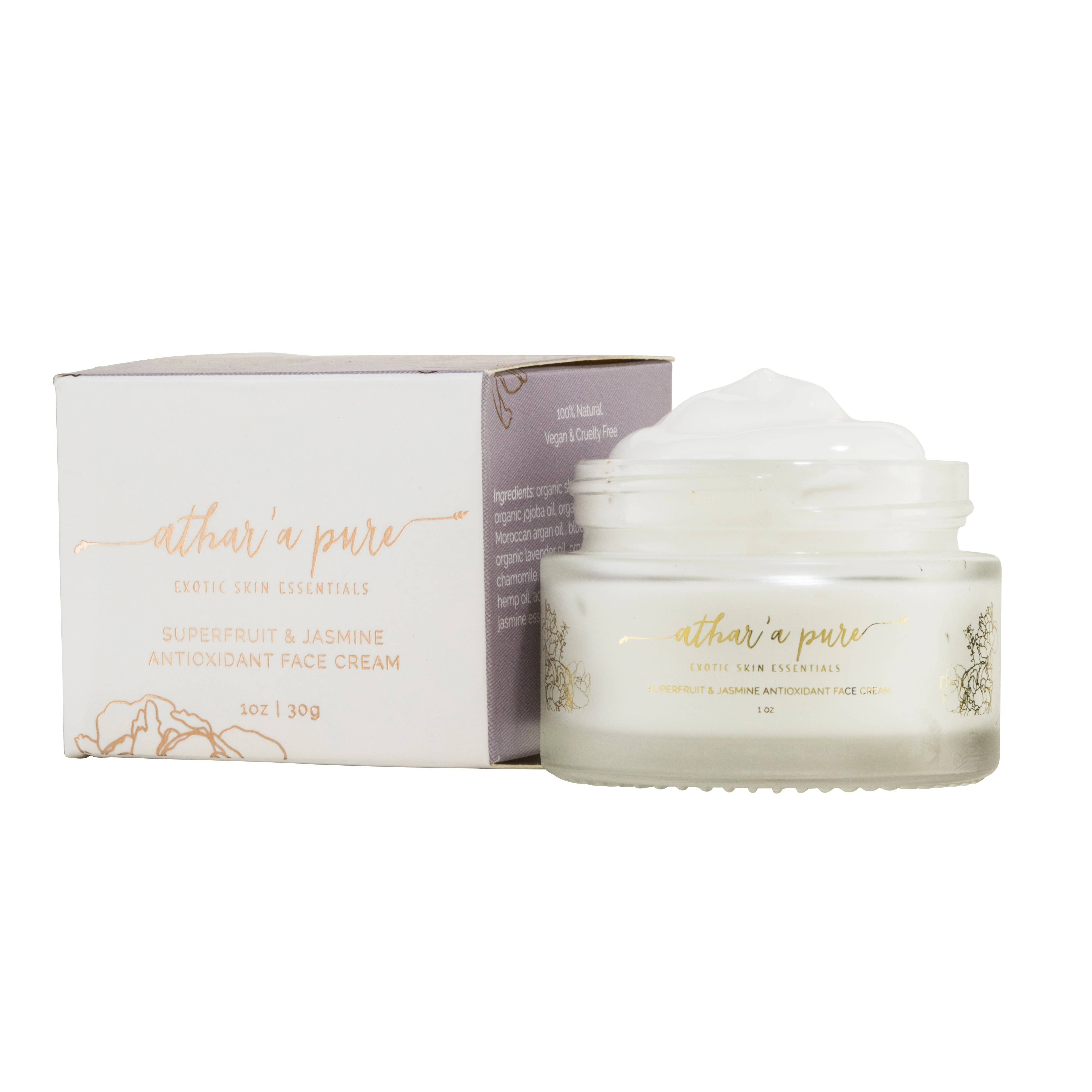 Athar'a Pure - Wholesale Facial Moisturizer - Superfruit & Jasmine Antioxidant Face Moisturizer6