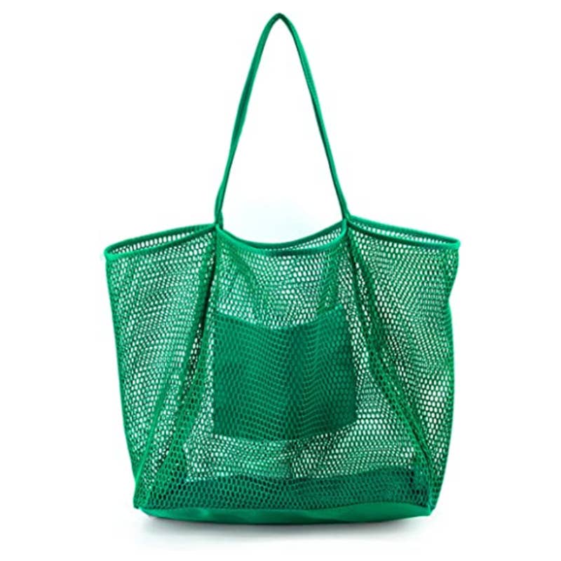 Little Trendy - Wholesale Beach Bag - Mesh Beach sandproof bag Swimming Waterproof Tote handbag8