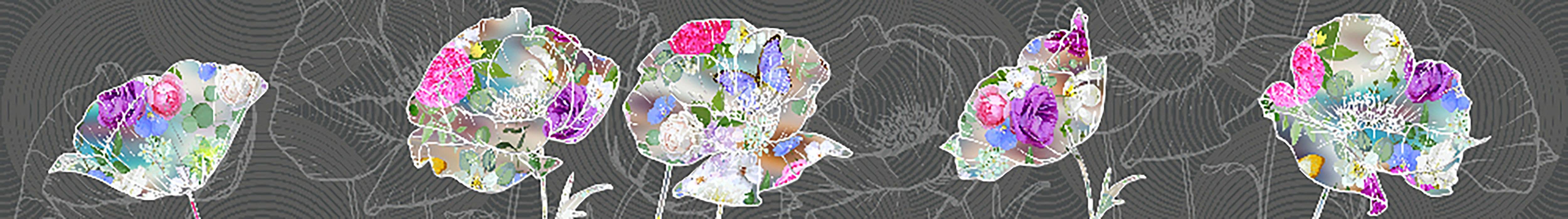 The Design Department b.v. – Rolo de papel de parede por atacado – Flores autoadesivas de papel de parede21