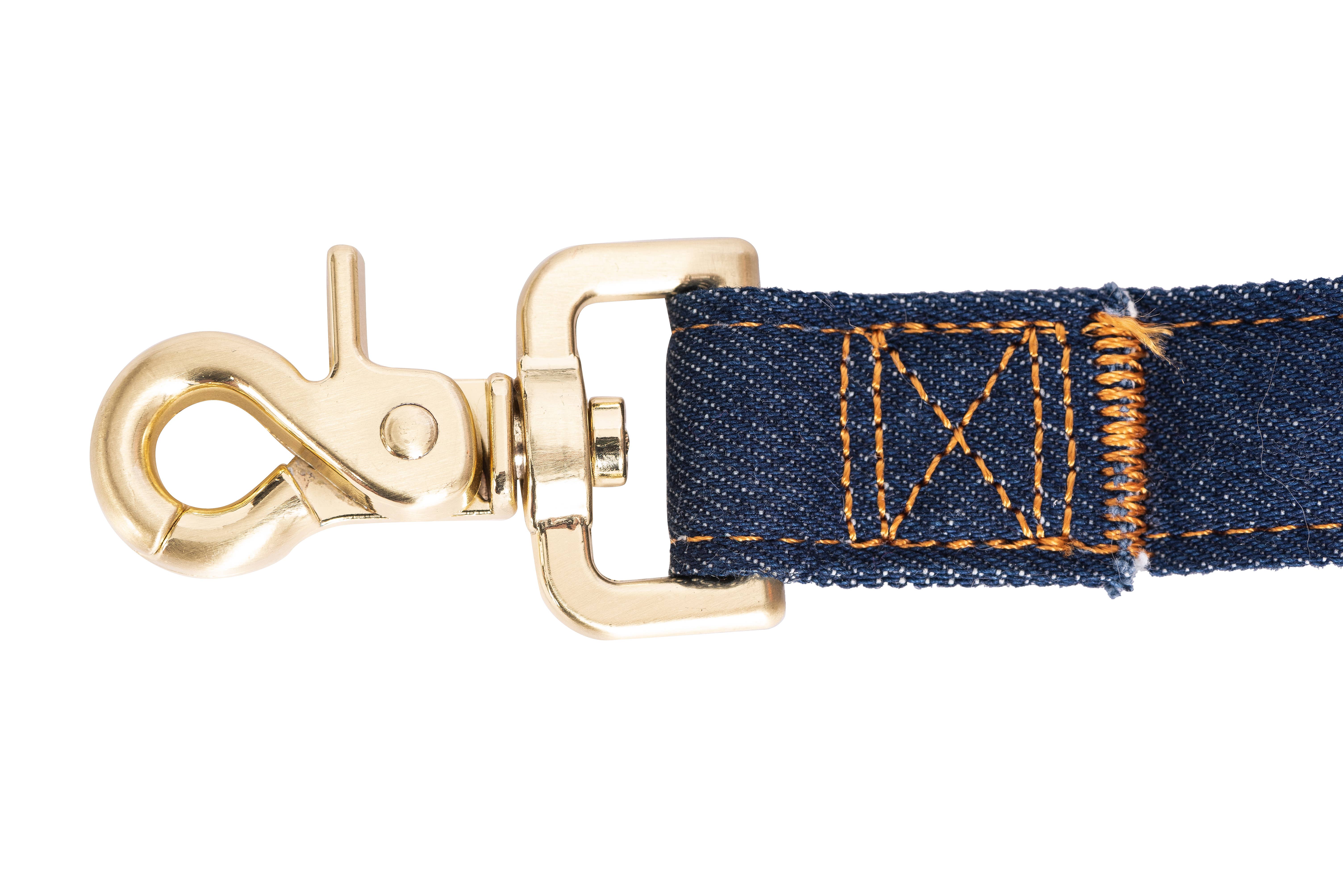 Lexington Pet & Wrangler Pet - Wholesale Pet Leash - Dog - Wrangler Denim And Sherpa Lead Dark Wash2