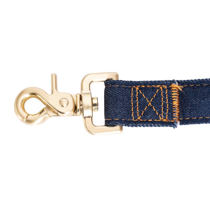 Lexington Pet & Wrangler Pet - Wholesale Pet Leash - Dog - Wrangler Denim And Sherpa Lead Dark Wash2