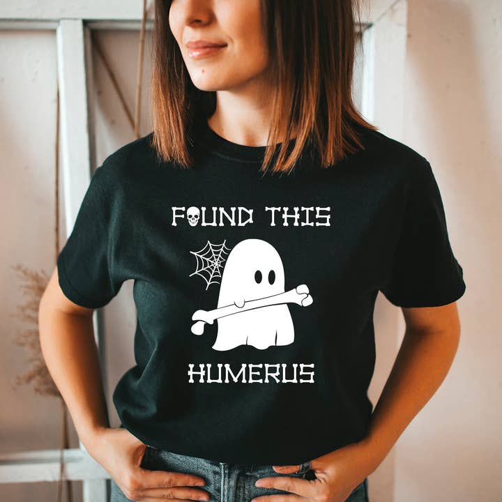 I Found This Humerus Shirt, Funny Ghost Shirt for wholesale by Eleven Fashion