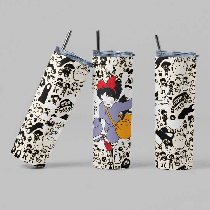 Kiki & Company Anime Inspired Tumbler for wholesale by The Geek Boutique