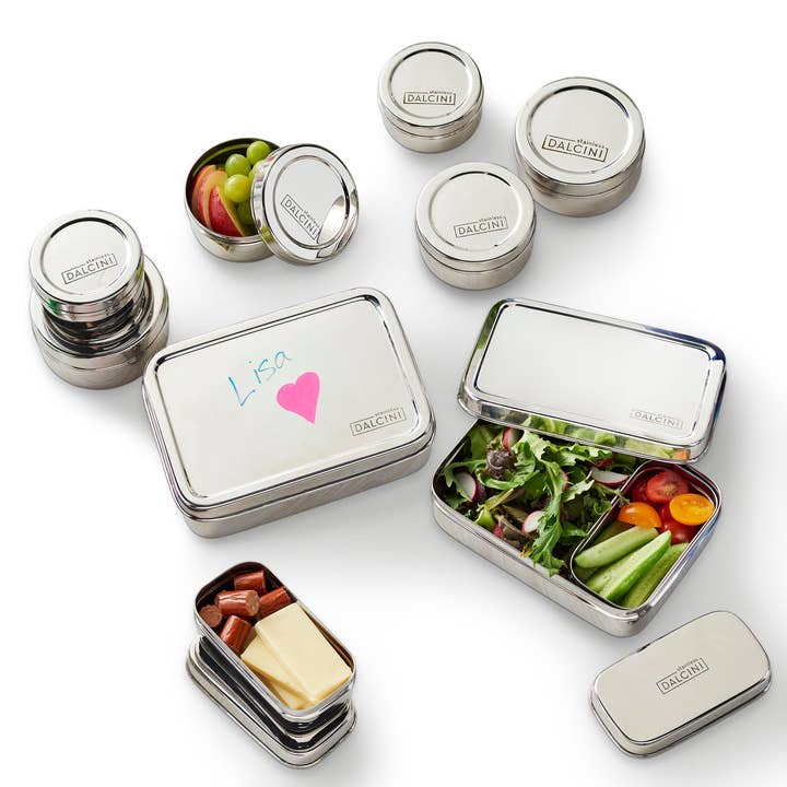 Dalcini Stainless - Wholesale Food Storage Container - 10-piece Lunch Set | Best-Selling Bundle1