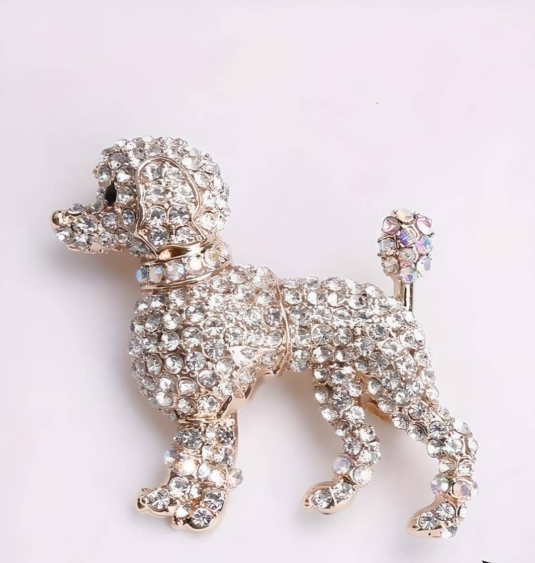 Wild & Free - Wholesale Brooch - Broche de perro1