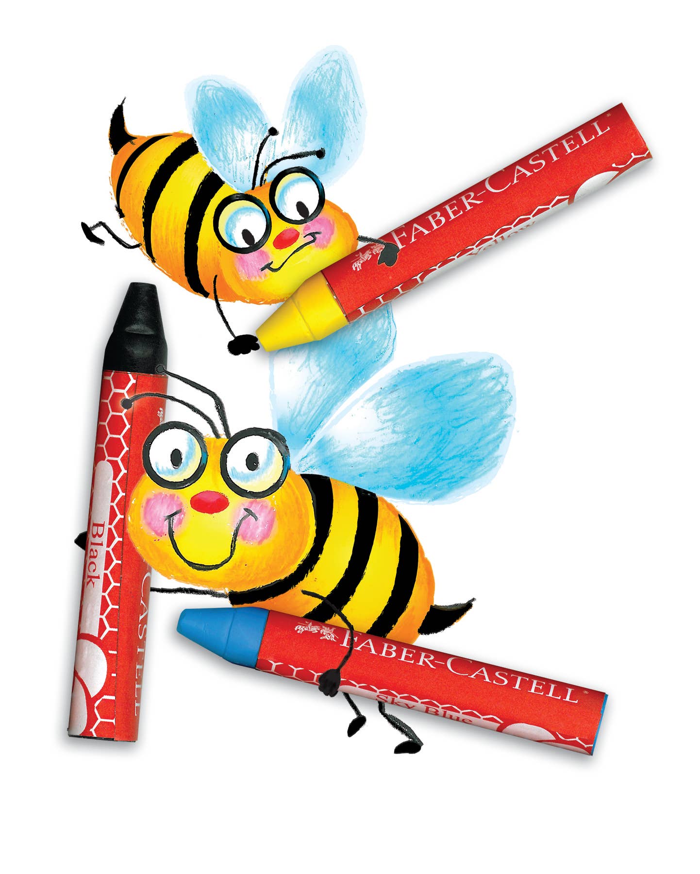 Faber-Castell / Creativity for Kids - Wholesale Crayons - Kids & Baby - 12 Brilliant Beeswax Crayons in Storage Case for Kids6