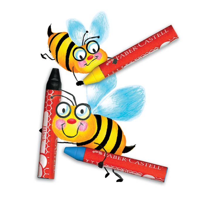 Faber-Castell / Creativity for Kids - Wholesale Crayons - Kids & Baby - 12 Brilliant Beeswax Crayons in Storage Case for Kids6