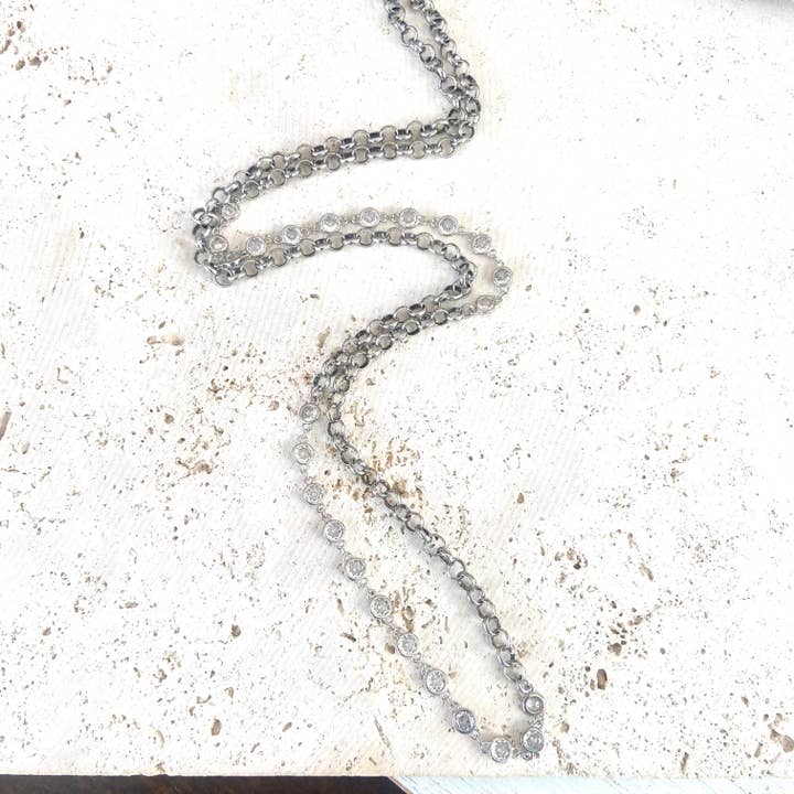 VB&CO Designs Handmade Jewelry - Wholesale Link & Chain Necklace - Long layering rolo chain necklaces