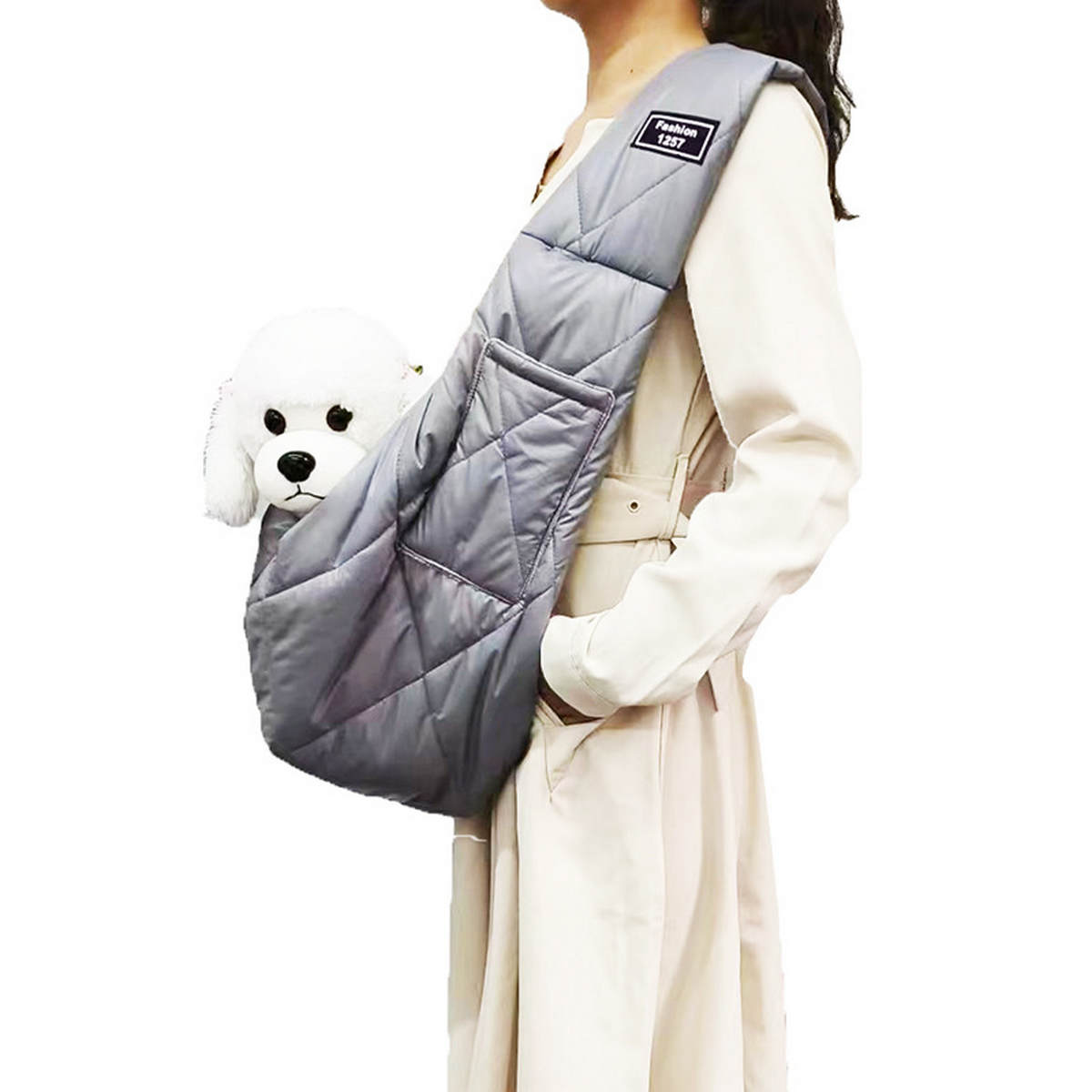 PAWPAWwholesale - Wholesale Pet Carrier - Cat/Dog - Winter Warm Pet Sling Carrier_CWMM68842