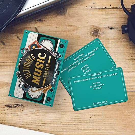 Gift Republic - Wholesale Card Game - Ultimate Music Trivia Card Game