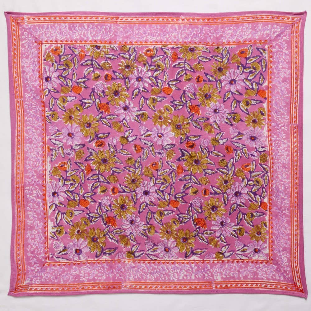 Bonheur du Jour - Wholesale Head Scarf - Women's - Indian Scarf - Meera Orchid3