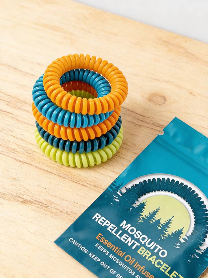 DEET-vrije muggenwerende armband - Geïmpregneerd met essentiële olie voor wholesale door Islandhaze