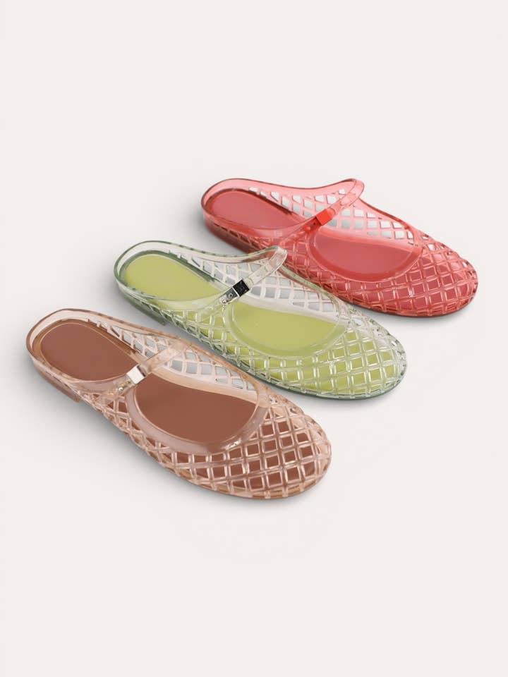 JELLYBEE-1 JELLY MARY JANE FLAD SANDEL for engroshandel hos CCOCCI