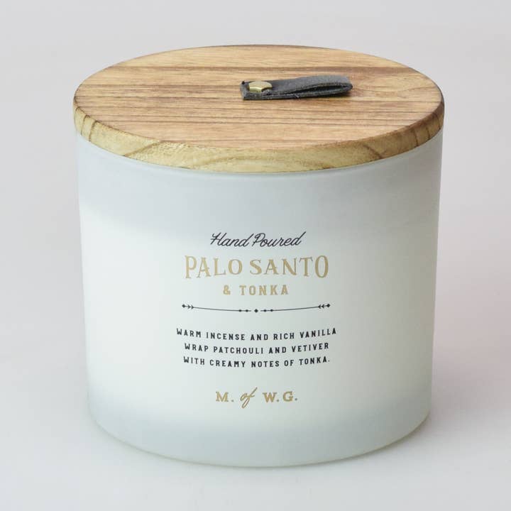 Palo Santo & Tonka for wholesale by Makers of Wax Goods