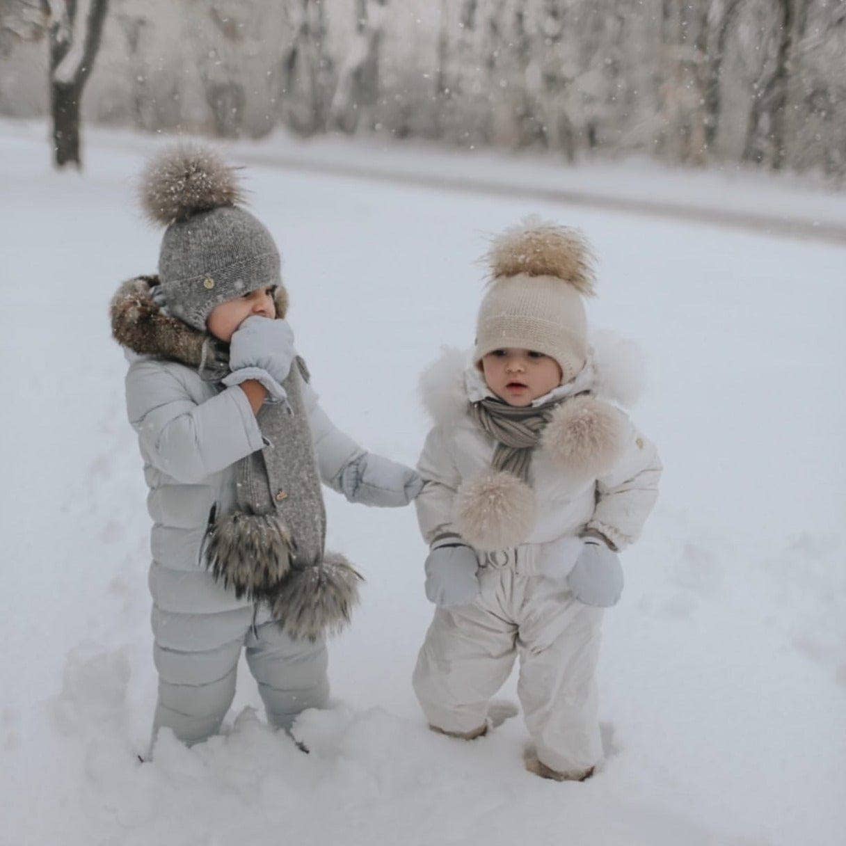 Petite Maison Kids - Vendita all'ingrosso Berretto - Bambini - Cappello da aviatore in cashmere15