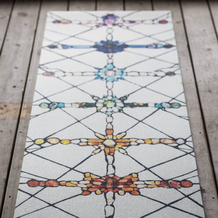 Live Life Fuller - Wholesale Yoga Mat - Kunzite Chakra Yoga Mat