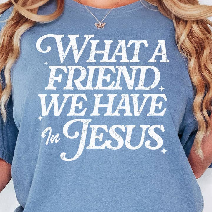 What A Friend Comfort Colors Adult Ring-Spun Cotton Tee and other Purchase Wholesale what a friend. Free Returns & Net 60 Terms on Faire trending on Faire.