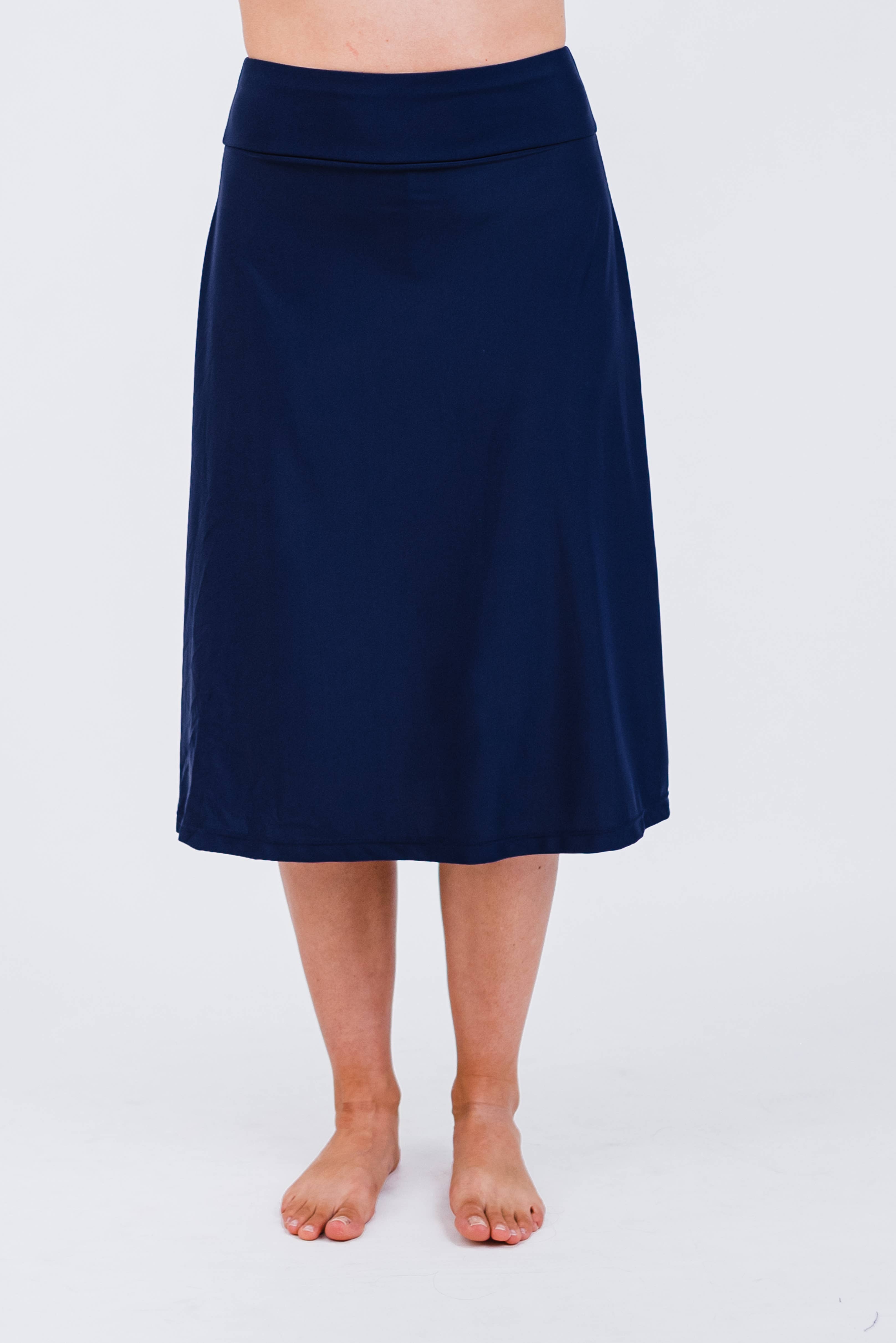 Calypsa - Wholesale Skort - Women's - Long Swim Skort0