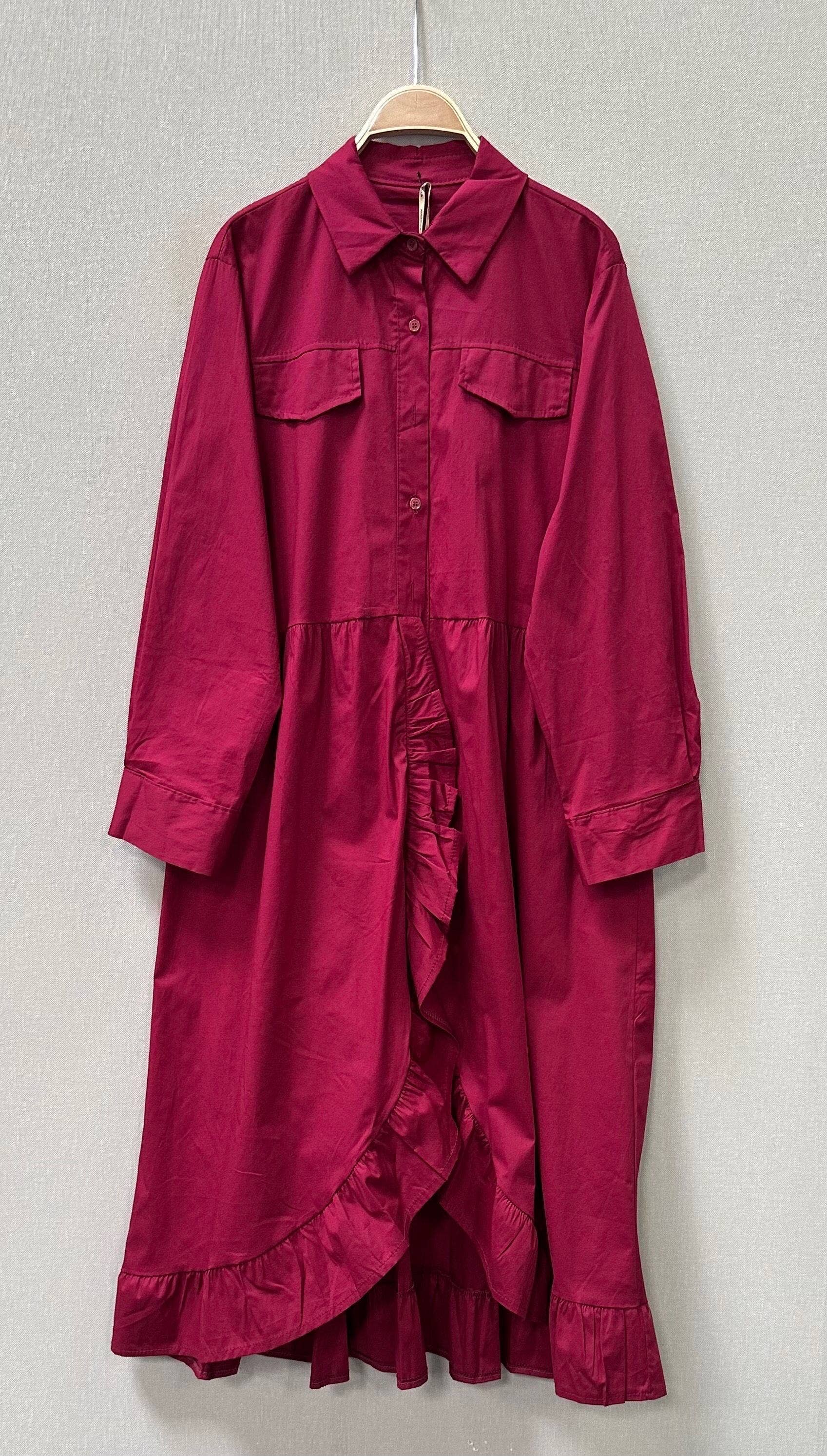 SWEET MAGIC MODA Y COMPLEMENTOS - Vente Robe – femme - ROBE EN COTON AVEC PLIS4