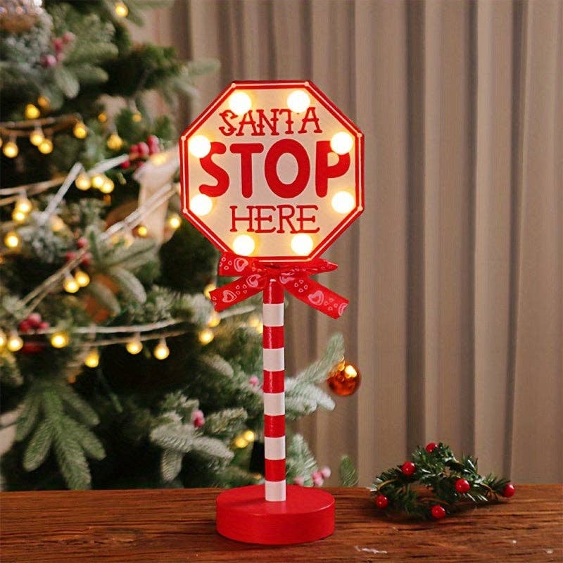 Super Santa - Wholesale Christmas Decoration - LED Sign | Warm White Light | Christmas3