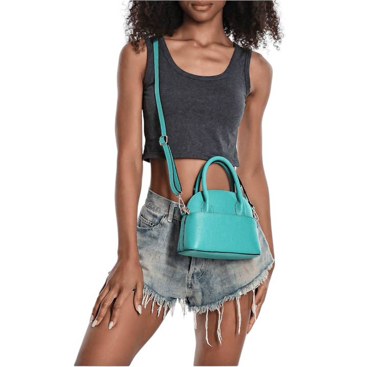 MODARNO - Wholesale Top Handle Bag - Women's - Modarno women's handbag with shoulder strap 20x9x17 cm