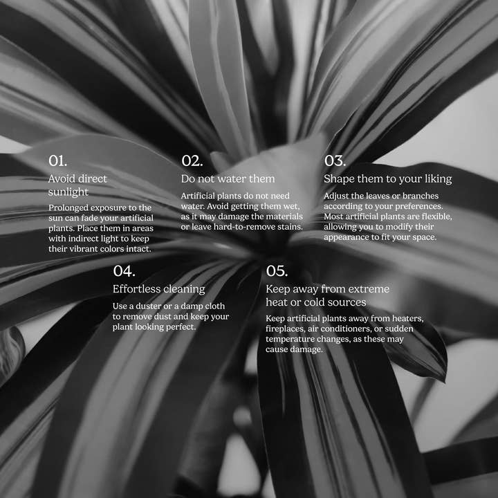 Maia Shop: No Duties for the US - Wholesale Artificial Plant - 5' Artificial Dracaena Tree 6