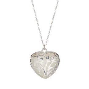 Silver Filigree Heart Necklace for wholesale by Laurent Scott Collection