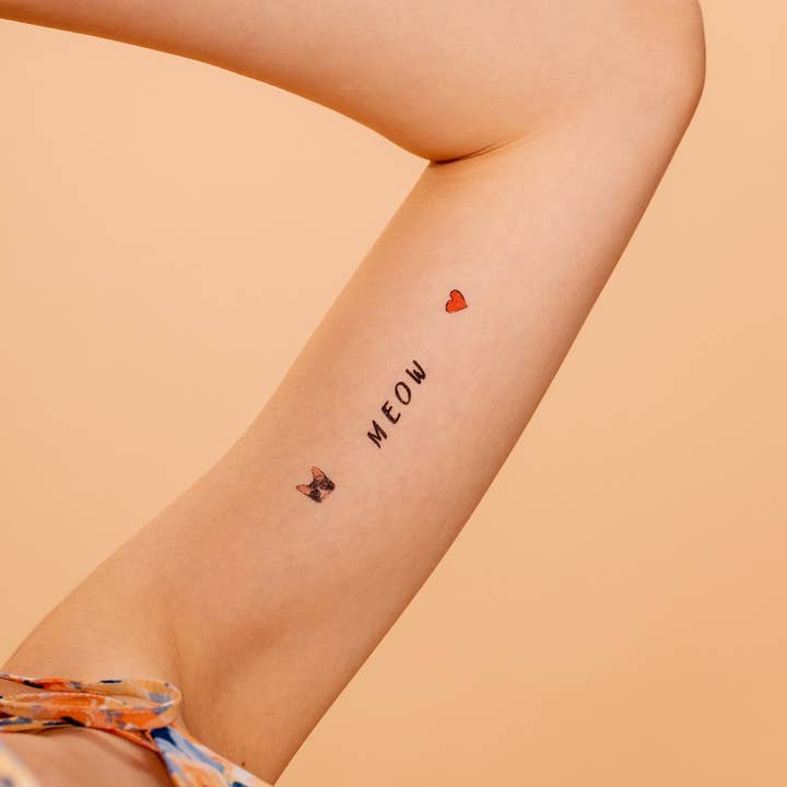 PAPERSELF – Engroshandel Midlertidig tatovering – Zoo Midlertidige Tatoveringer Klistermærker5