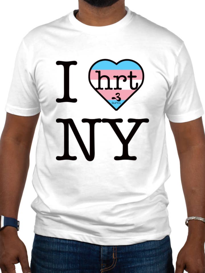 Ich habe ein NY-T-Shirt von Trans Pride verletzt für den Großhandel von BoiPKG