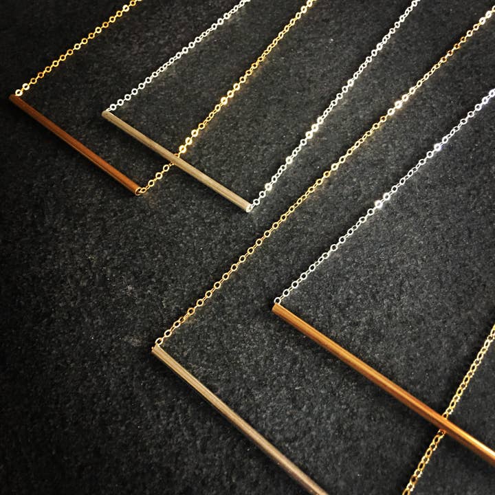 Cylinder Necklace for wholesale by Allison Mooney Design