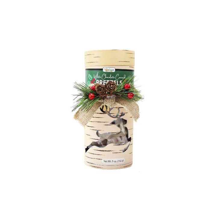 Too Good Gourmet - Wholesale Pretzels - Woodland Pretzel Jars (5oz)