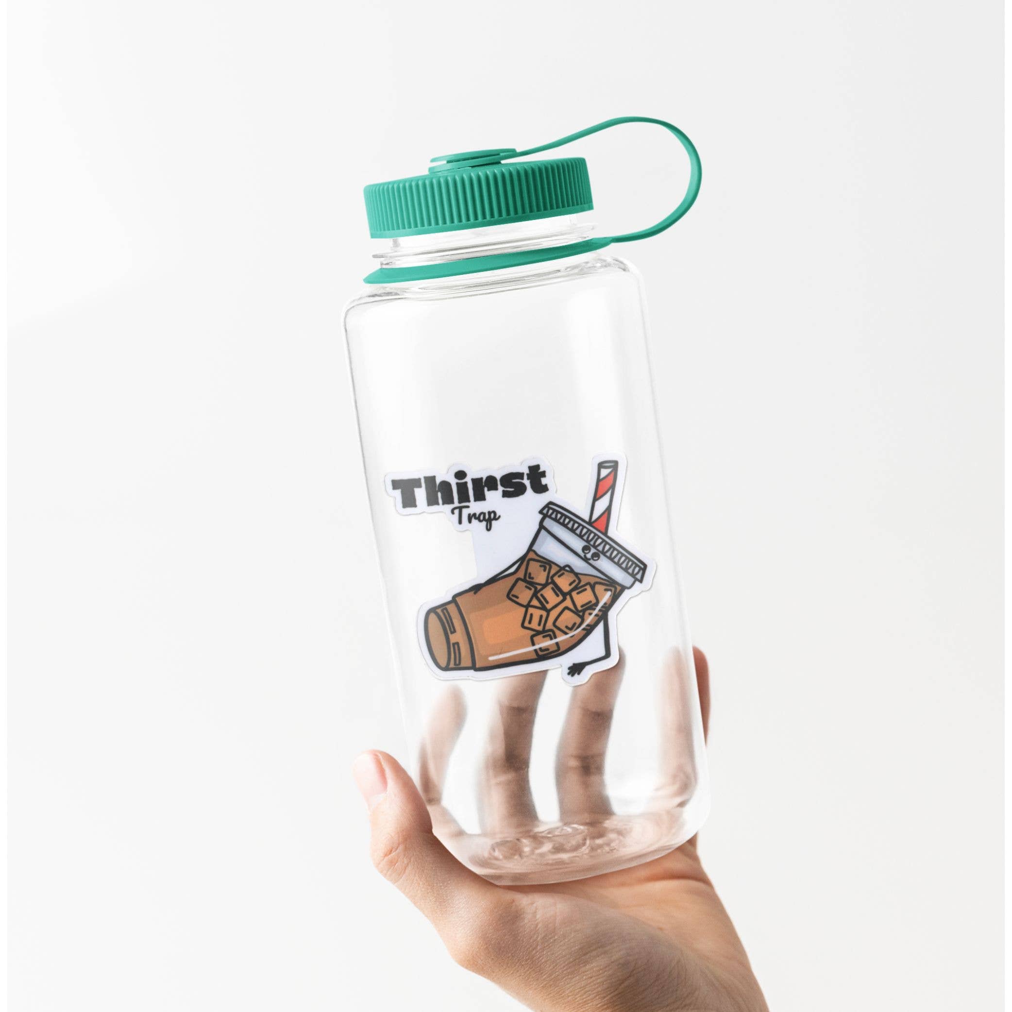 Punaballoo – Großhandel Aufkleber – Durstfalle – Eiskaffee Vinyl-Aufkleber - Wasserdicht & Matt4