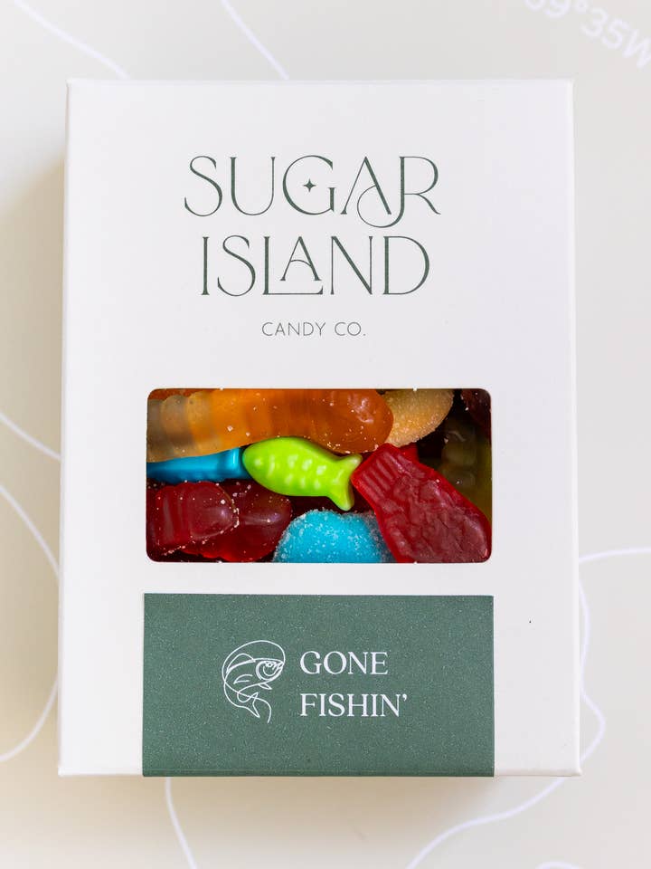 Gone Fishin Candy Mix for wholesale by Sugar Island Candy Co.