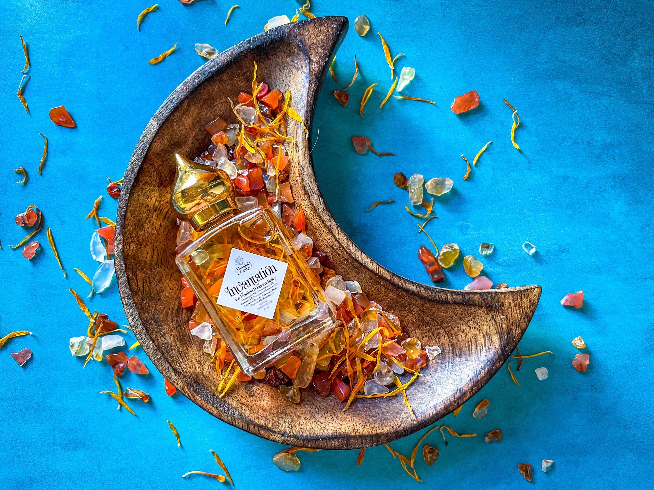 Mandala Gems – Engroshandel Parfume/eau de toilette – INCANTATION Naturlig Parfume med den Afrodisiakiske Damiana