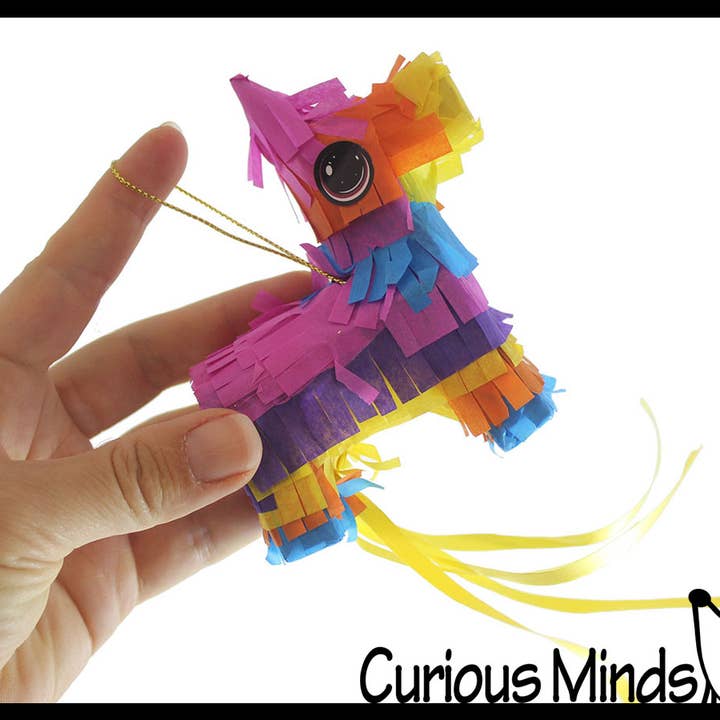 Curious Minds Toys - Wholesale Party Favor - 1 Tiny Piñata - Cute Mini Piñata with Toys - Fun Party Favor6