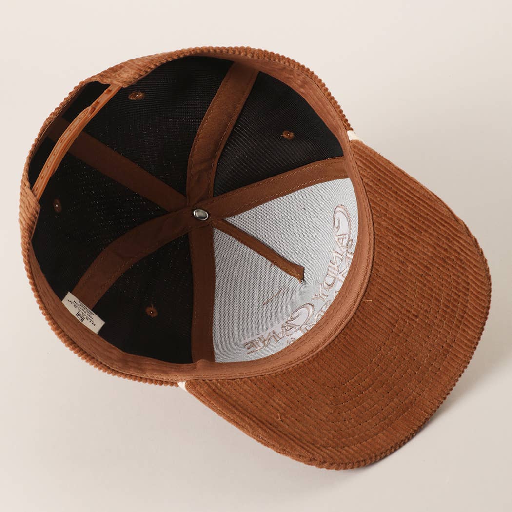 Fashion City - Wholesale Trucker Hat - Women's - CANDY CANE MAMA Corduroy Rope Trucker Hat9